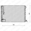 DELPHI TSP0225076 Condenser, air conditioning